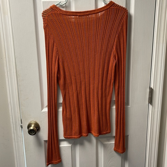 Zara Crocheting Sweater Size Large - Picture 5 of 9